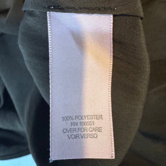 Calypso St Barth Blouse Womens Chocolate Brown Long Sleeve Pleated V Neck Size S - Picture 6 of 10